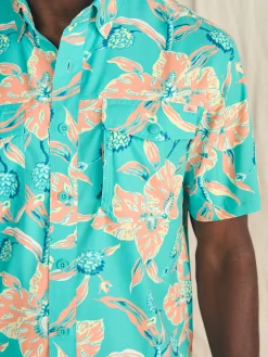Faherty Brand Shorelite Short-Sleeve Tech Shirt -