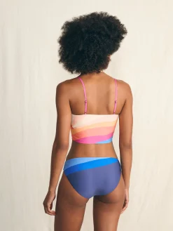 Women Faherty Brand Shoreside Soleil Tankini Top -