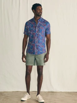 Faherty Brand Short-Sleeve Breeze Shirt -