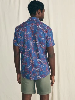 Faherty Brand Short-Sleeve Breeze Shirt -