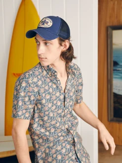 Faherty Brand Short-Sleeve Breeze Shirt -