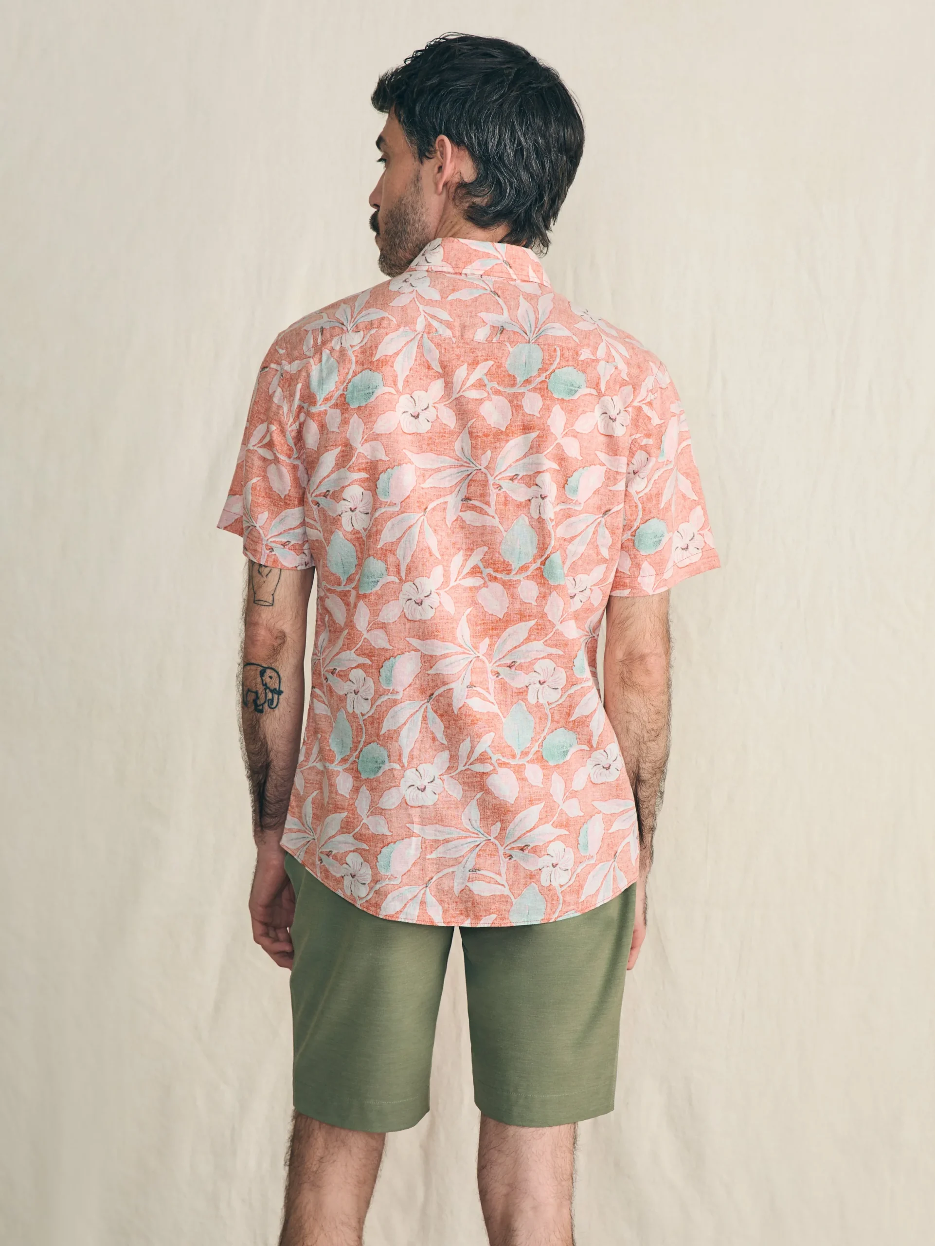 Faherty Brand Short-Sleeve Breeze Shirt -