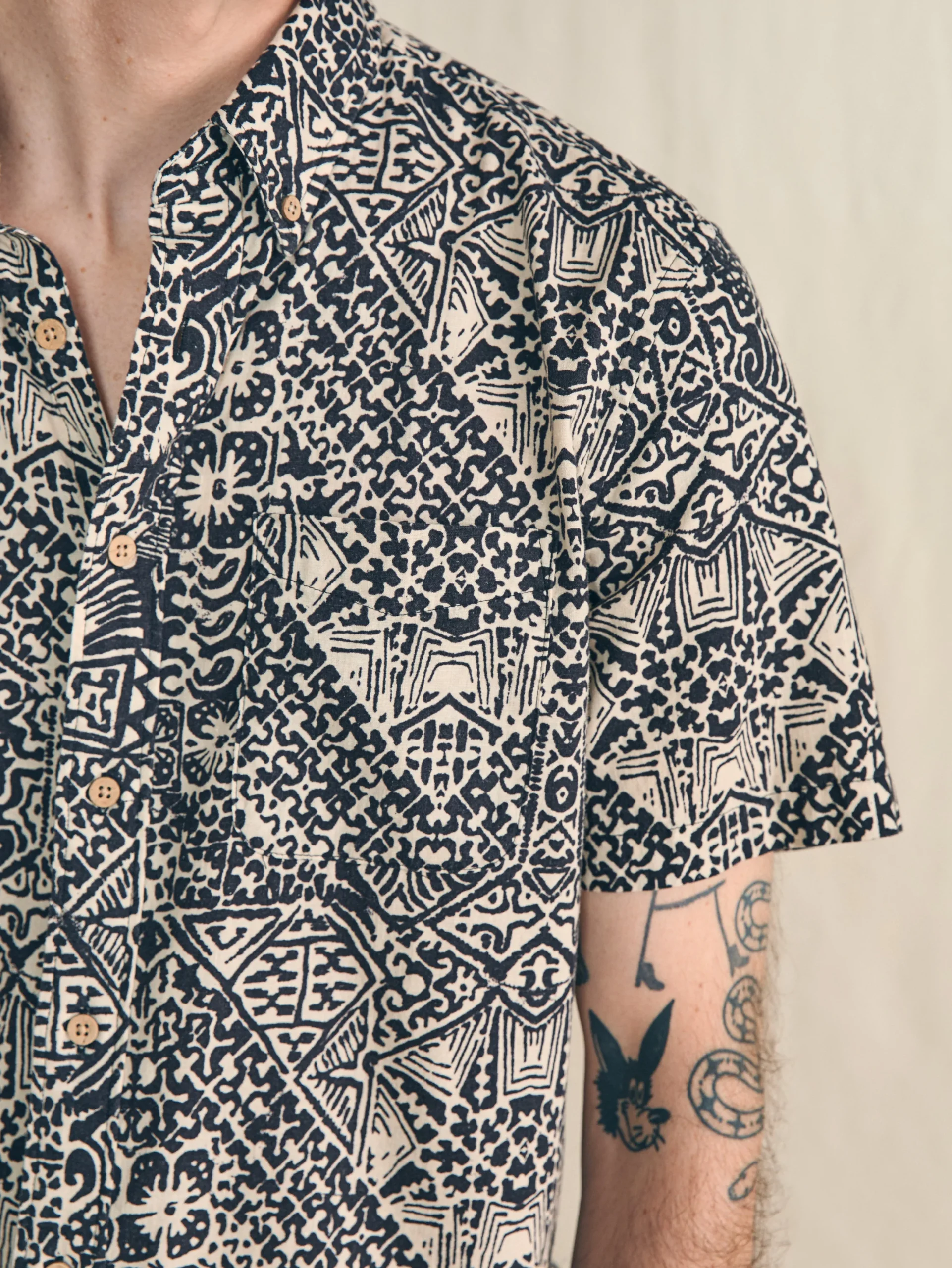 Faherty Brand Short-Sleeve Breeze Shirt -