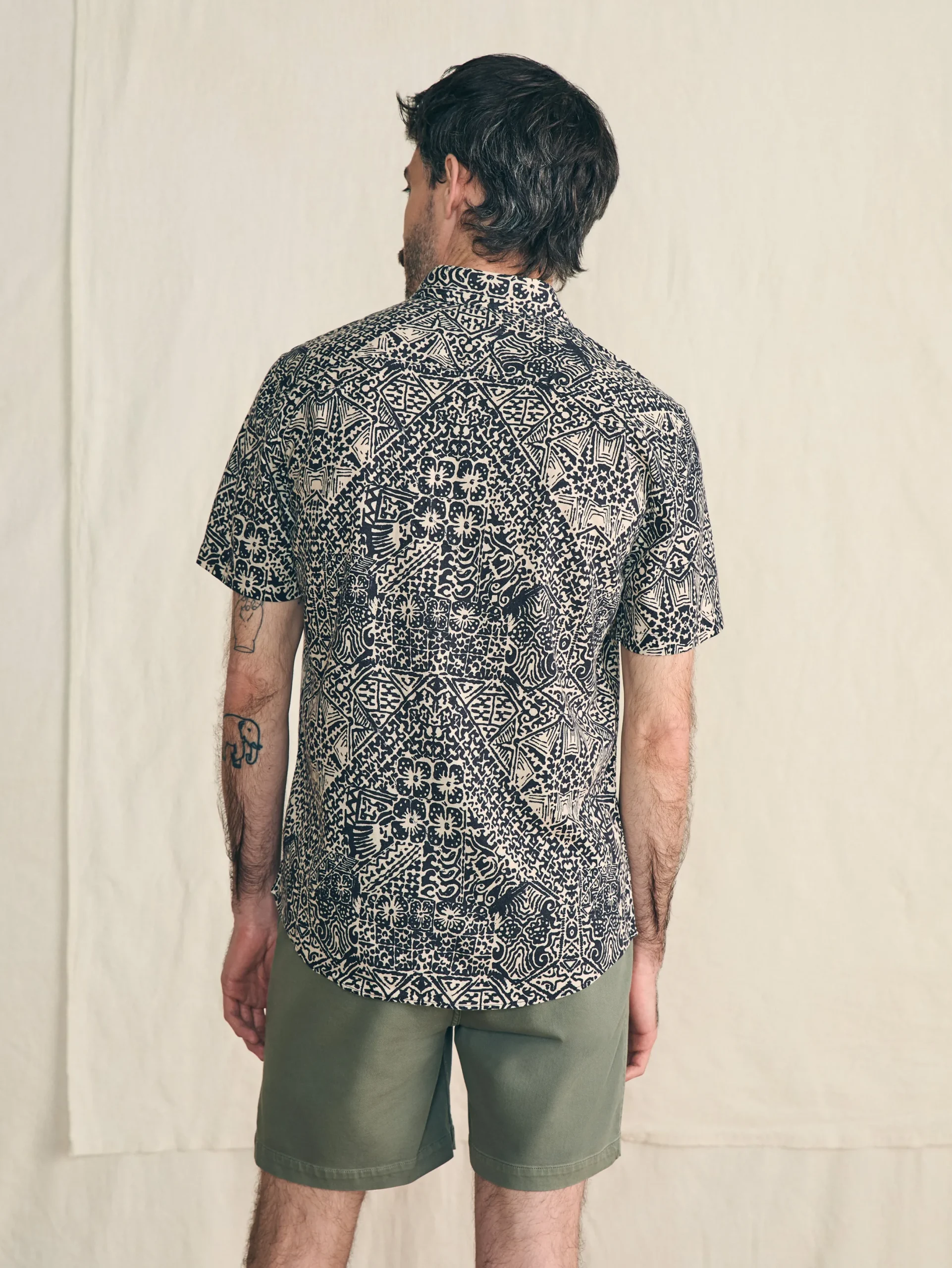 Faherty Brand Short-Sleeve Breeze Shirt -