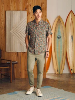 Faherty Brand Short-Sleeve Breeze Shirt -