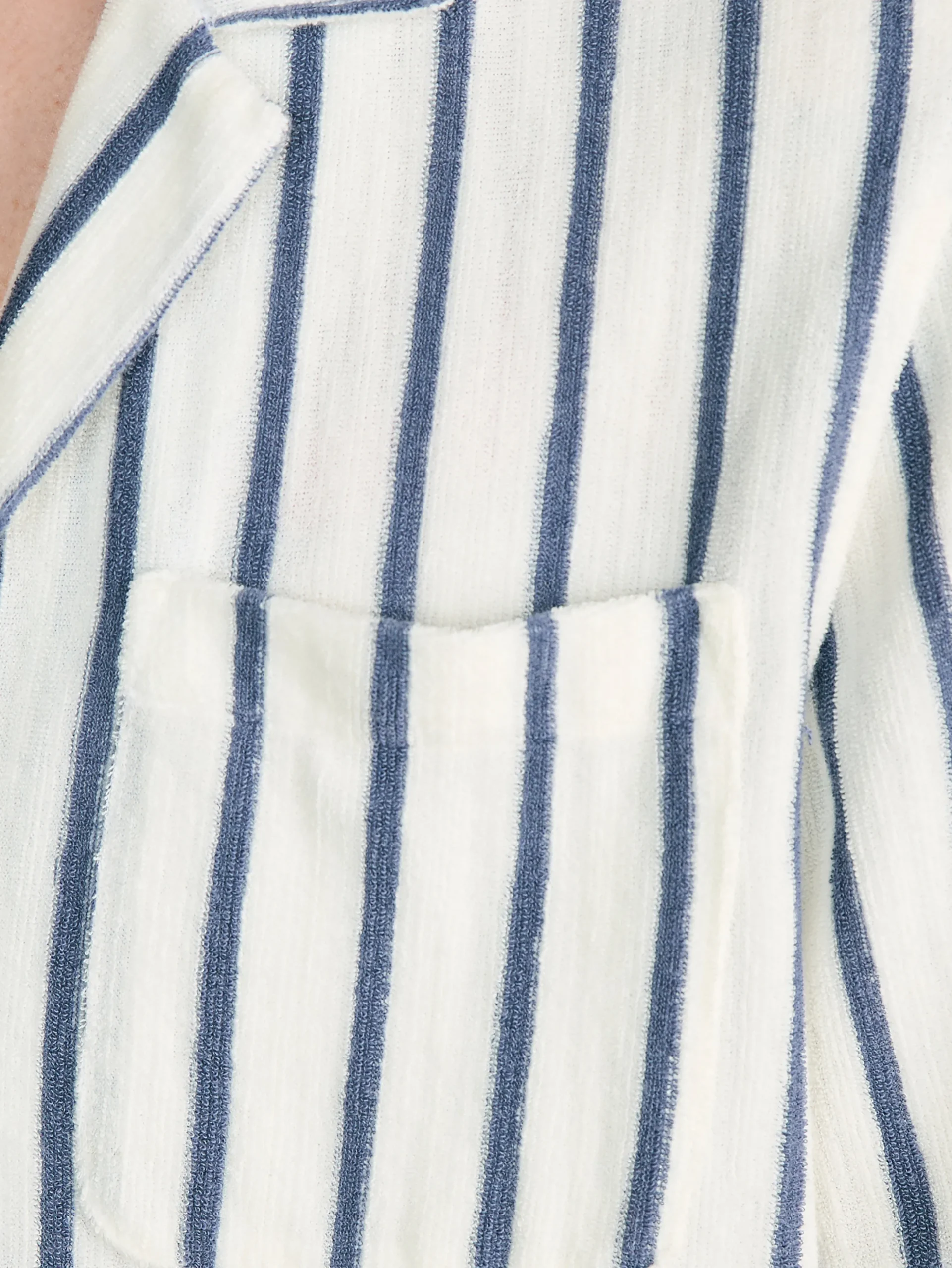 Faherty Brand Short-Sleeve Cabana Towel Terry Shirt -