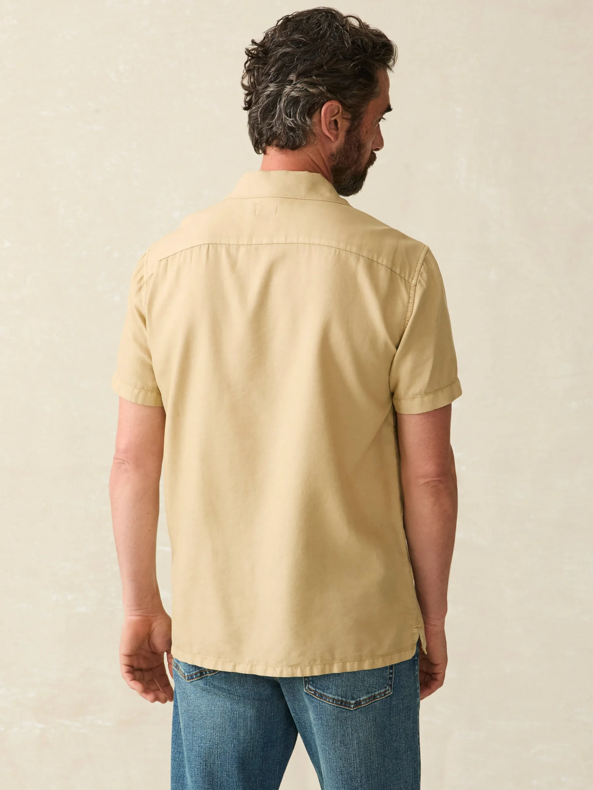 Faherty Brand Short-Sleeve Getaway Camp Shirt -