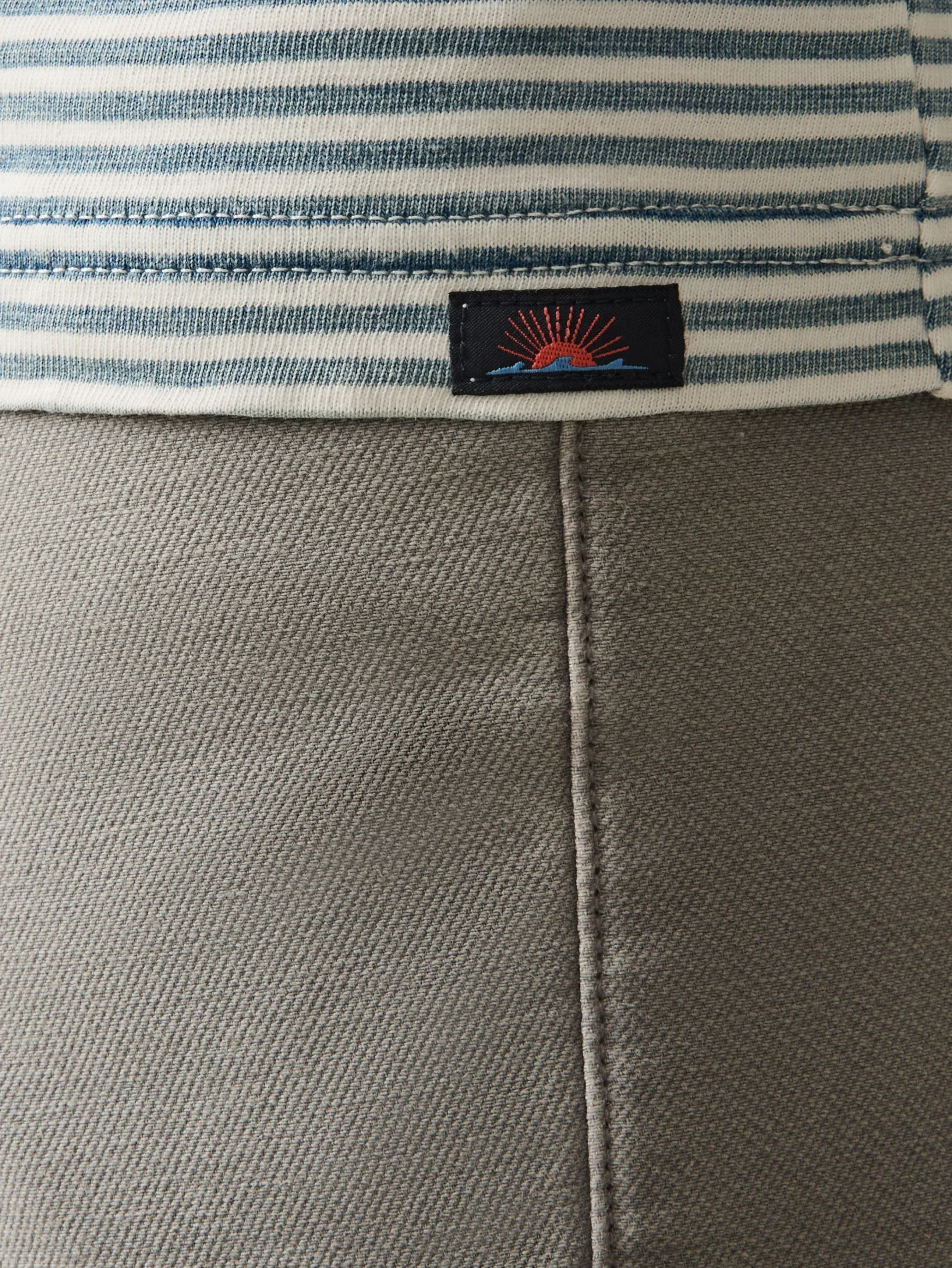 Faherty Brand Short-Sleeve Indigo Pocket Tee -