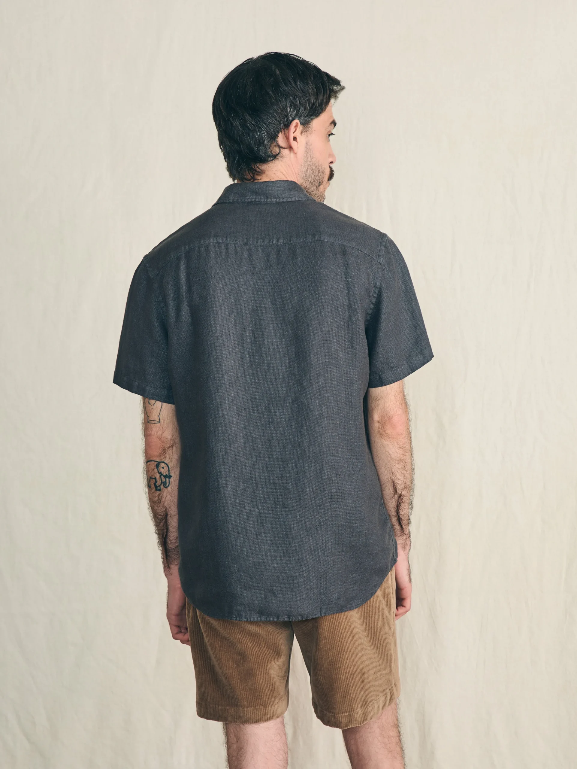 Faherty Brand Short-Sleeve Palma Linen Shirt -