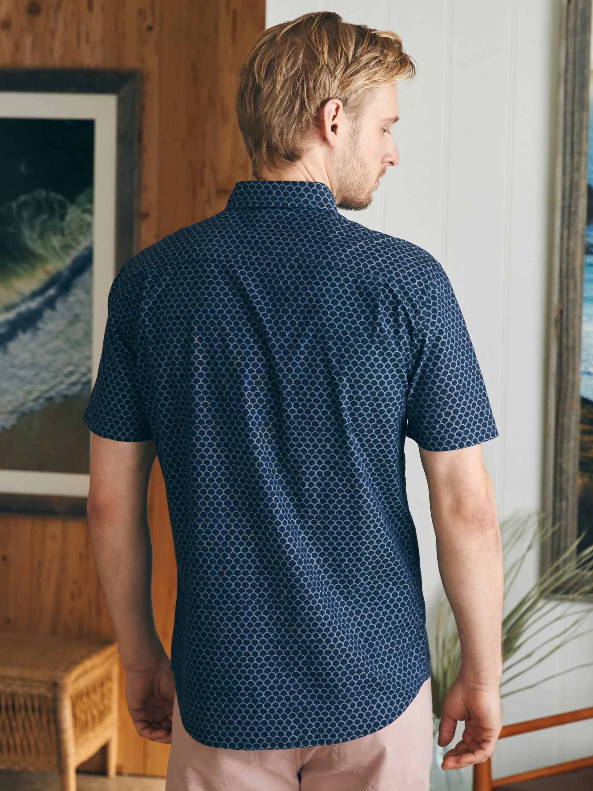 Faherty Brand Short-Sleeve Stretch Playa Shirt -
