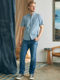Faherty Brand Short-Sleeve Stretch Playa Shirt (Tall) -