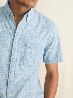 Faherty Brand Short-Sleeve Stretch Playa Shirt (Tall) -