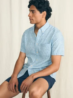 Faherty Brand Short-Sleeve Stretch Playa Shirt (Tall) -