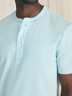 Faherty Brand Short-Sleeve Sunwashed Henley -