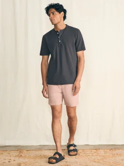 Faherty Brand Short-Sleeve Sunwashed Henley -
