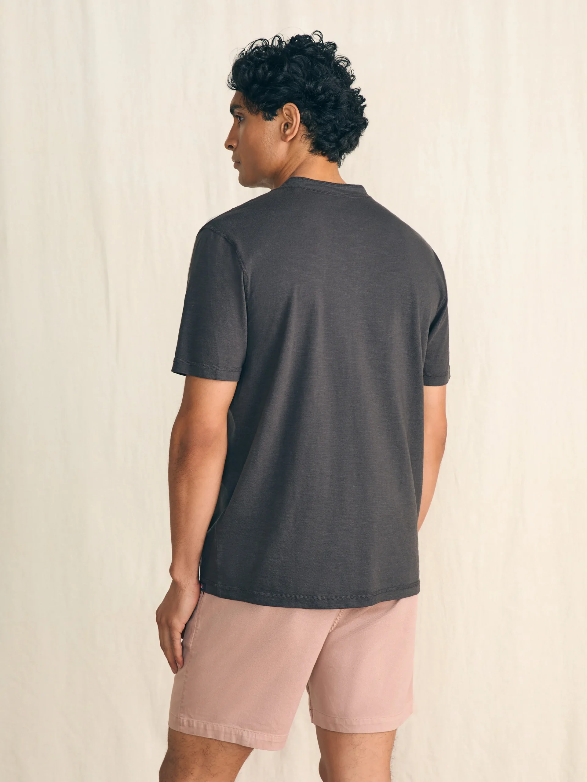 Faherty Brand Short-Sleeve Sunwashed Henley -
