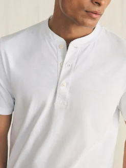 Faherty Brand Short-Sleeve Sunwashed Henley -