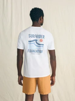 Faherty Brand Short-Sleeve Surfrider Sunwashed Pocket Tee -