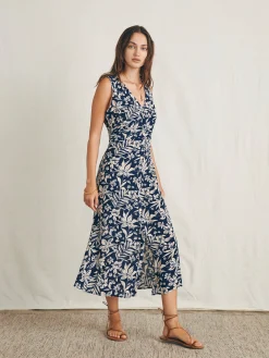 Women Faherty Brand Siena Midi Dress -