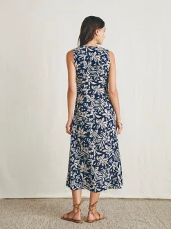 Women Faherty Brand Siena Midi Dress -