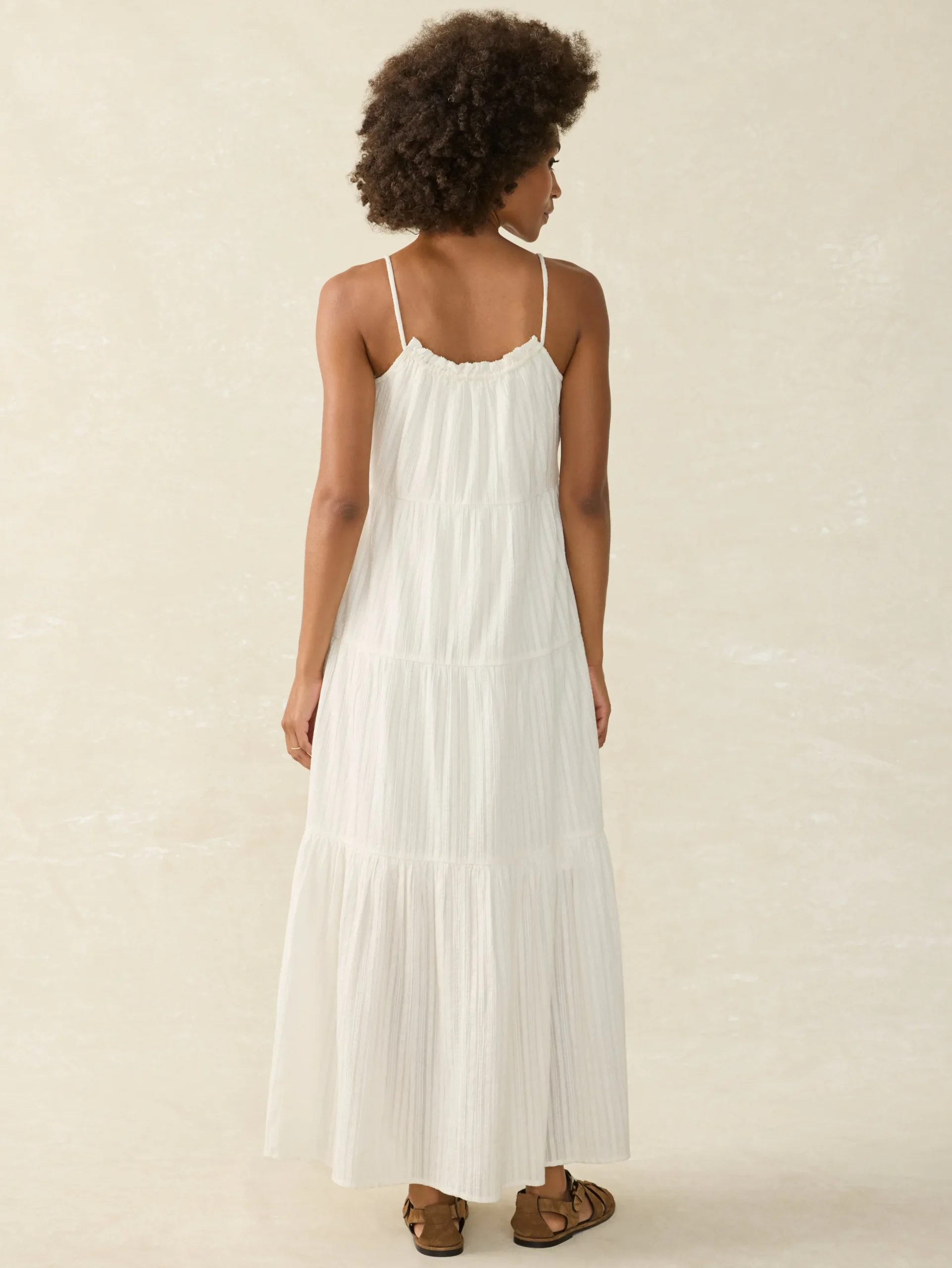 Women Faherty Brand Silk Blend Sun Chaser Maxi Dress -