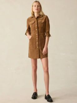 Women Faherty Brand Softstretch Cord Michelle Dress -
