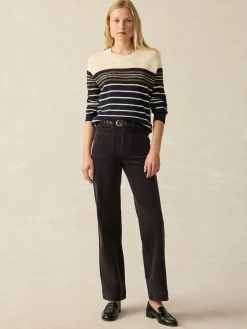Women Faherty Brand Softstretch Cord Patch Pocket Pant -