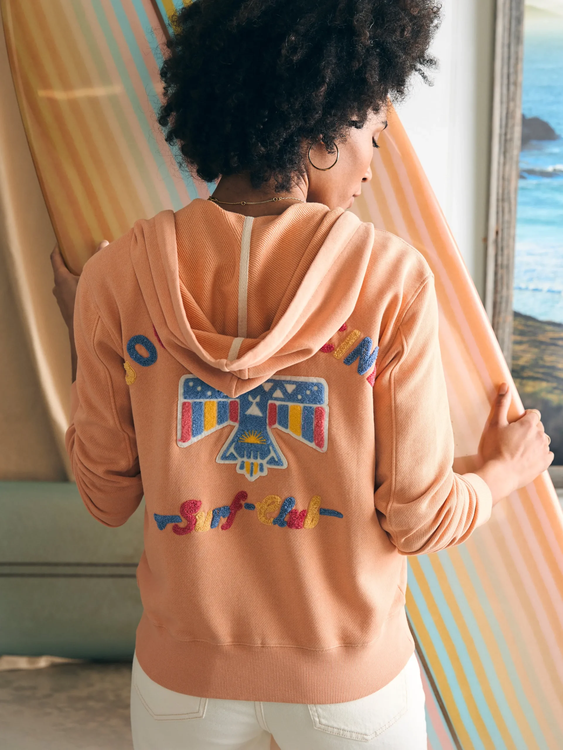 Women Faherty Brand Steven Paul Judd Good Medicine Hoodie -