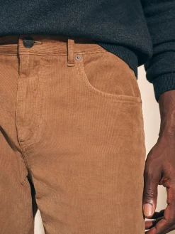 Faherty Brand Stretch Corduroy 5-Pocket Pant (32" Inseam) -