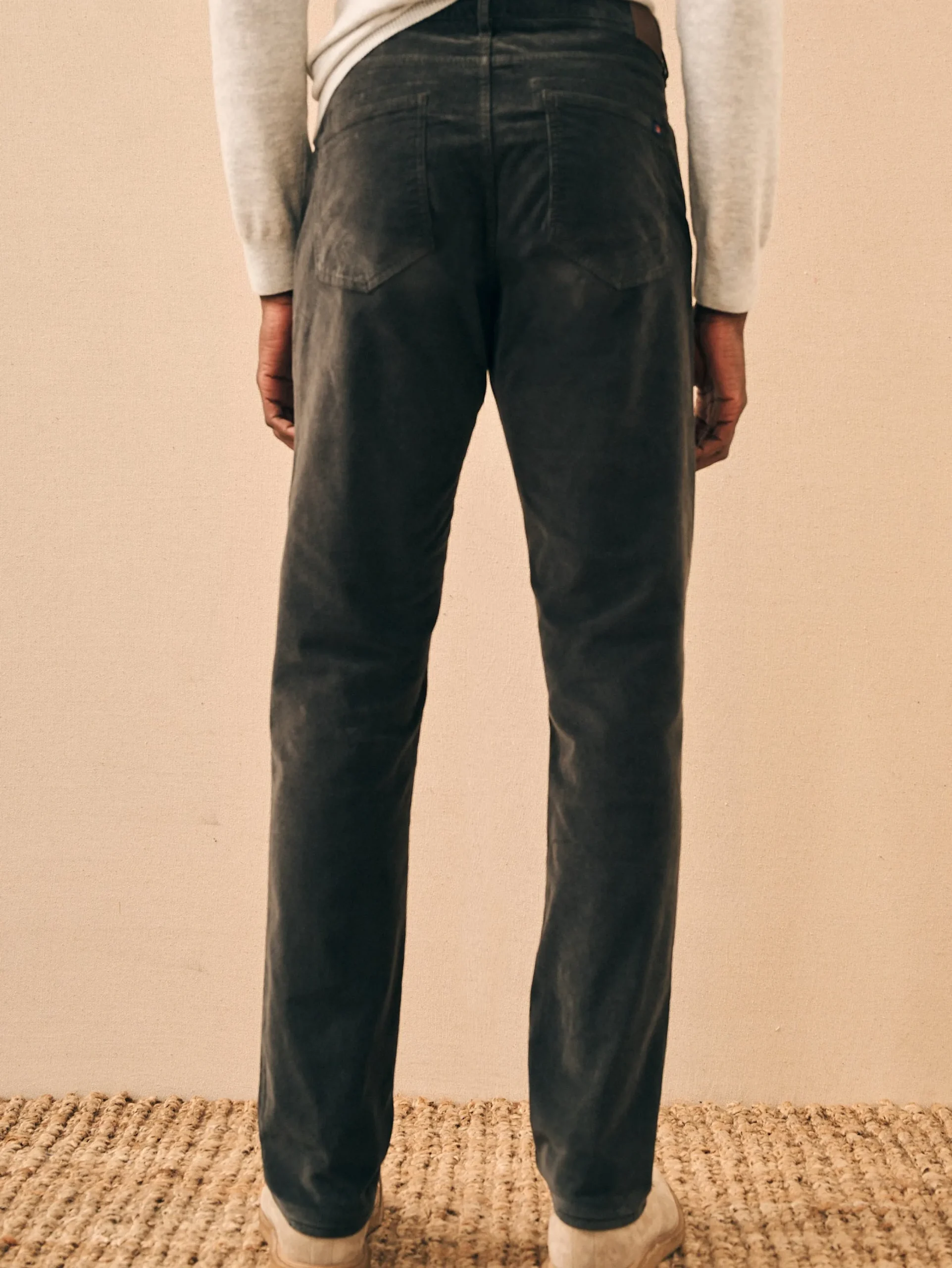 Faherty Brand Stretch Corduroy 5-Pocket Pant (34" Inseam) -