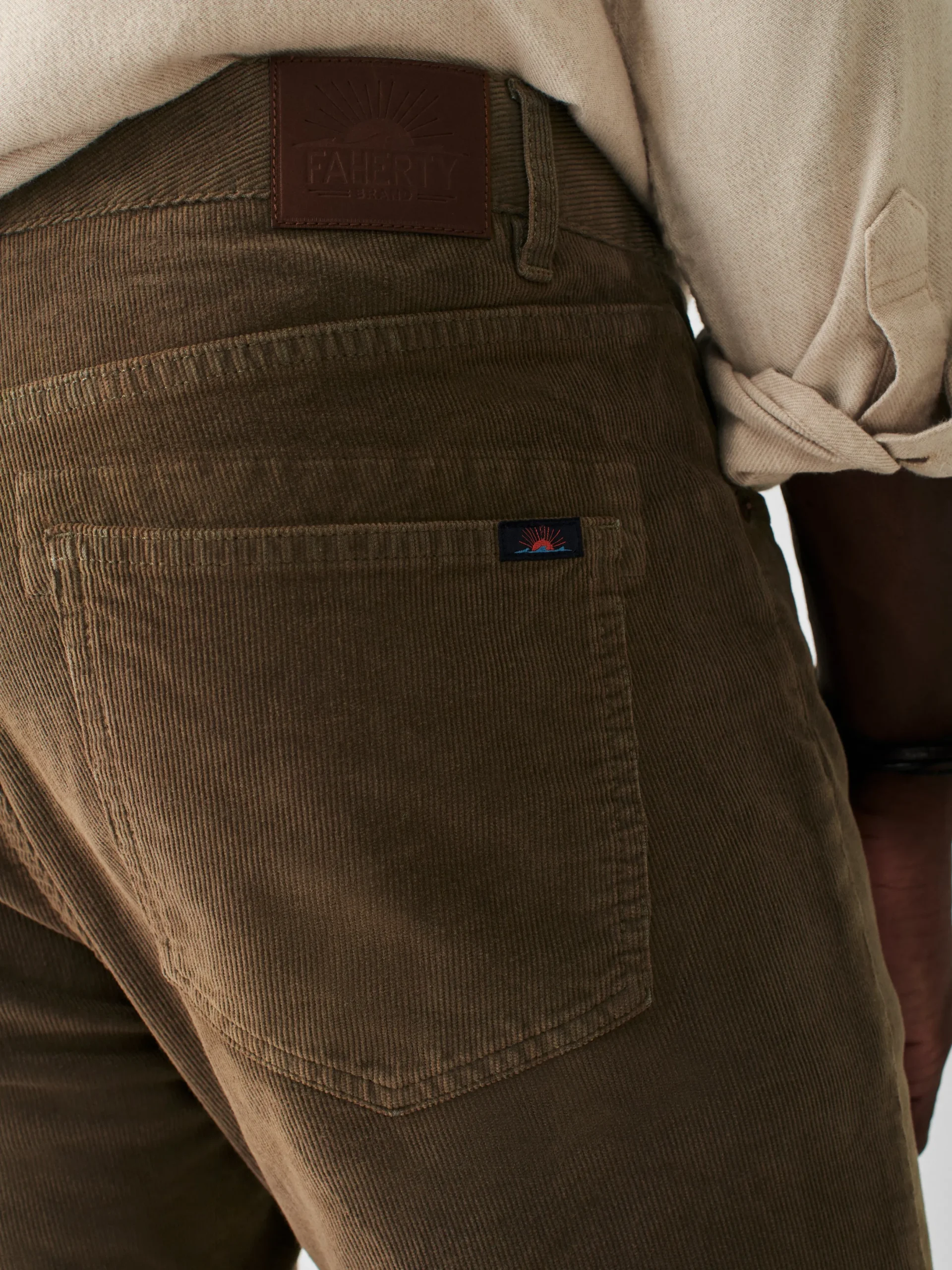 Faherty Brand Stretch Corduroy 5-Pocket Pant -