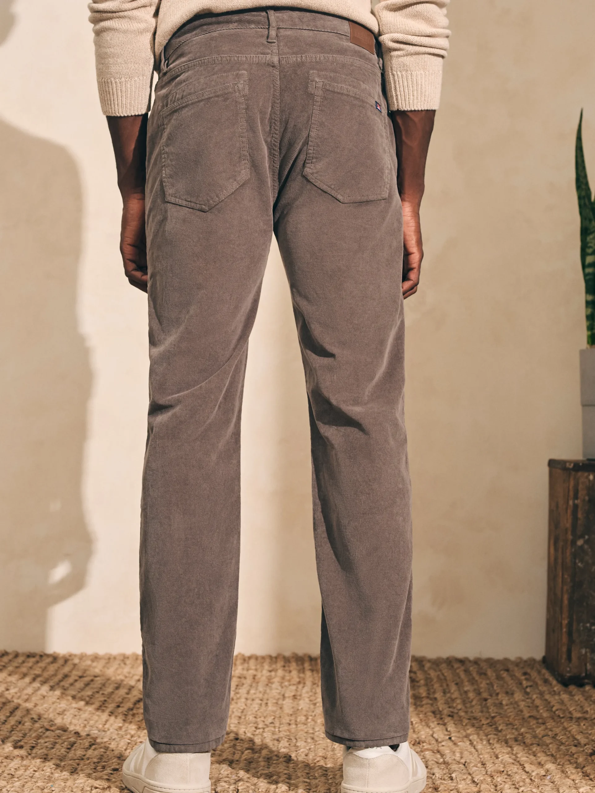Faherty Brand Stretch Corduroy 5-Pocket Pant (32" Inseam) -