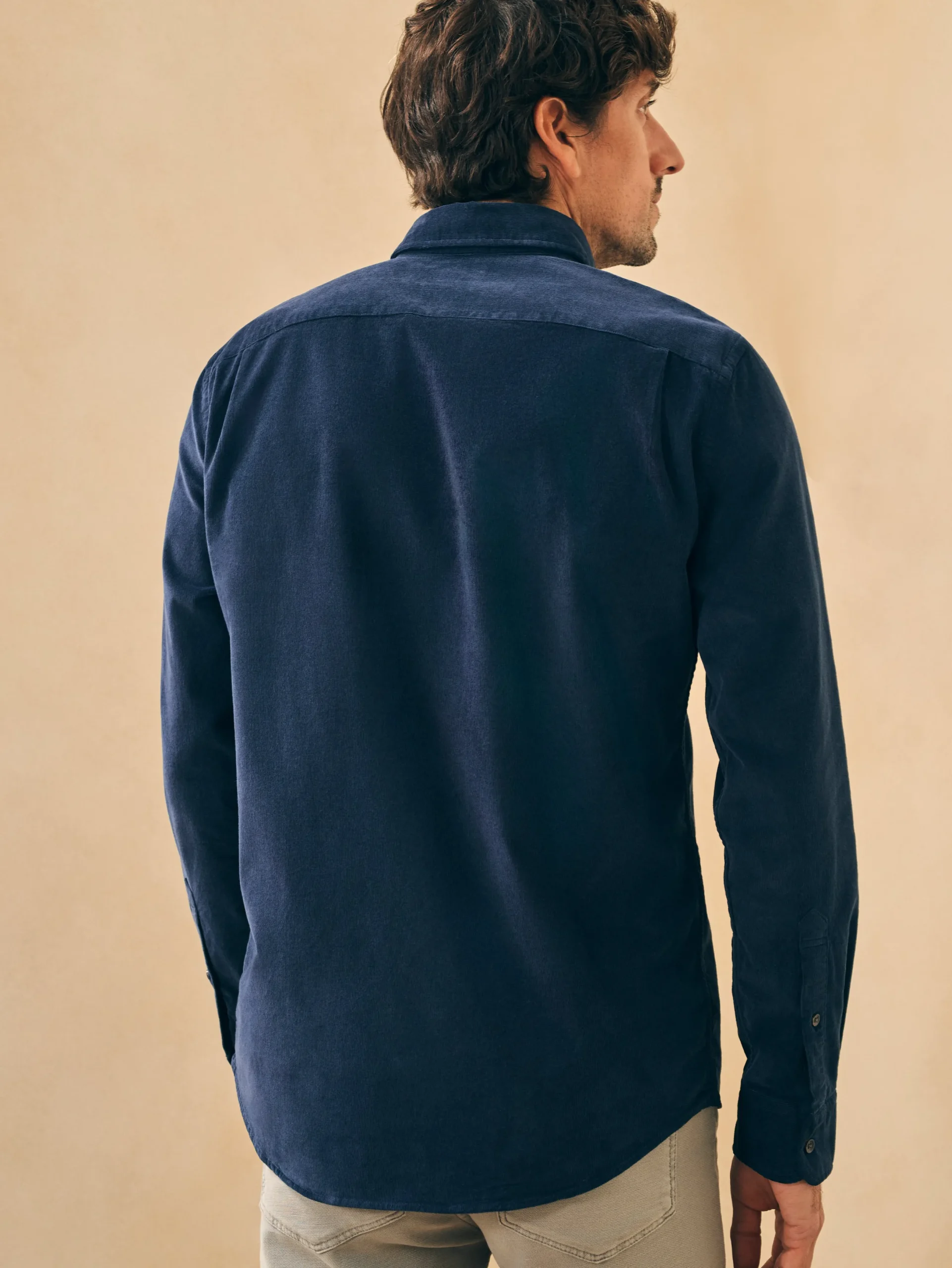 Faherty Brand Stretch Corduroy Shirt -