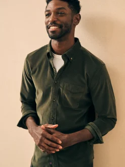 Faherty Brand Stretch Corduroy Shirt -