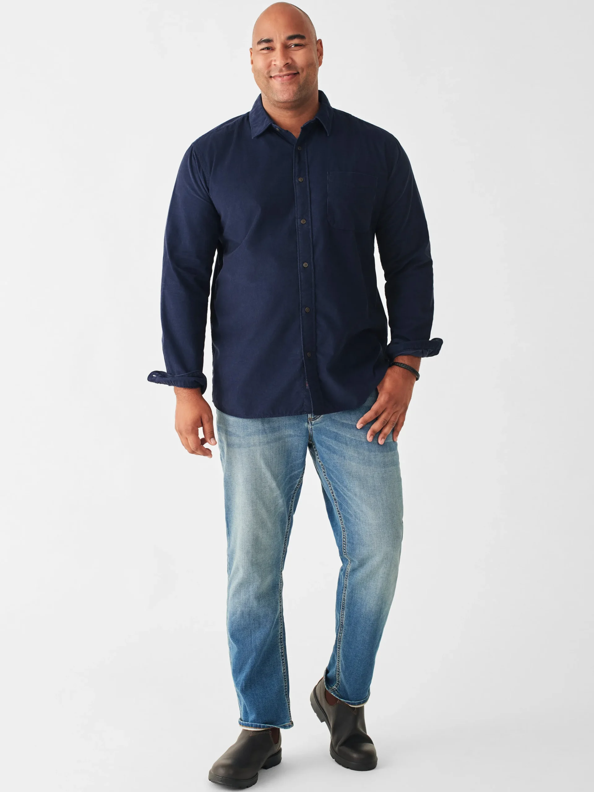 Faherty Brand Stretch Corduroy Shirt -