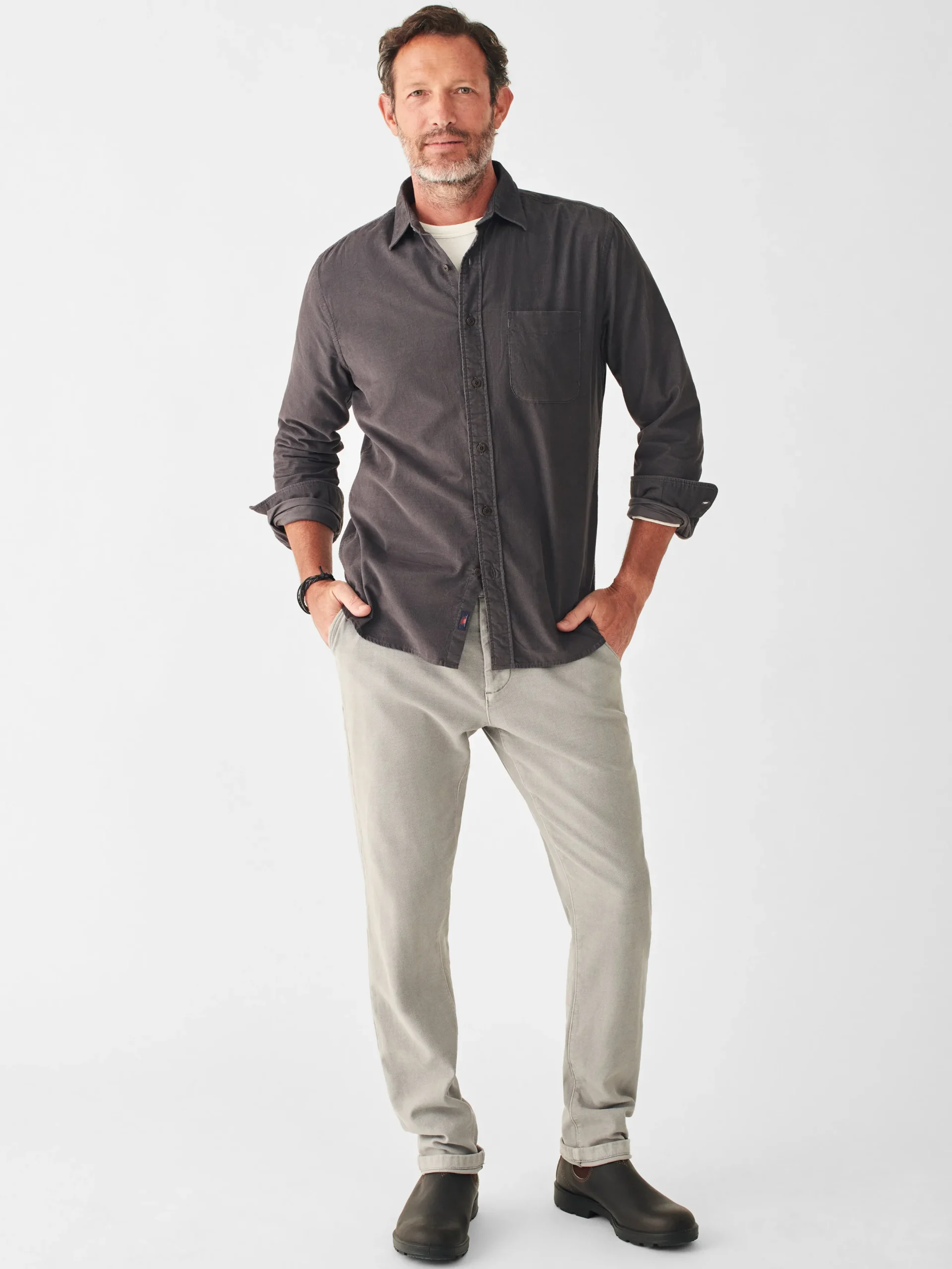 Faherty Brand Stretch Corduroy Shirt -