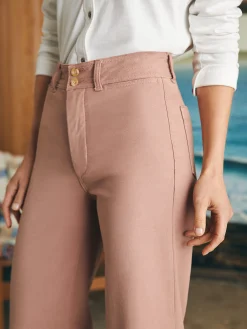 Women Faherty Brand Stretch Terry Harbor Pant -