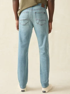 Faherty Brand Stretch Terry Indigo 5-Pocket Pant -