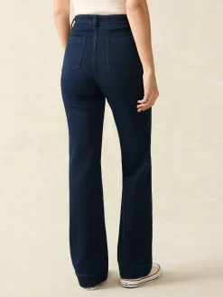 Women Faherty Brand Stretch Terry Patch Pocket Pant -