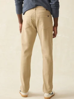 Faherty Brand Stretch Terry 5-Pocket Athletic Fit Pant -