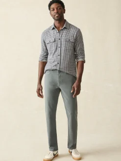 Faherty Brand Stretch Terry 5-Pocket Athletic Fit Pant -