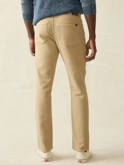 Faherty Brand Stretch Terry 5-Pocket Pant -