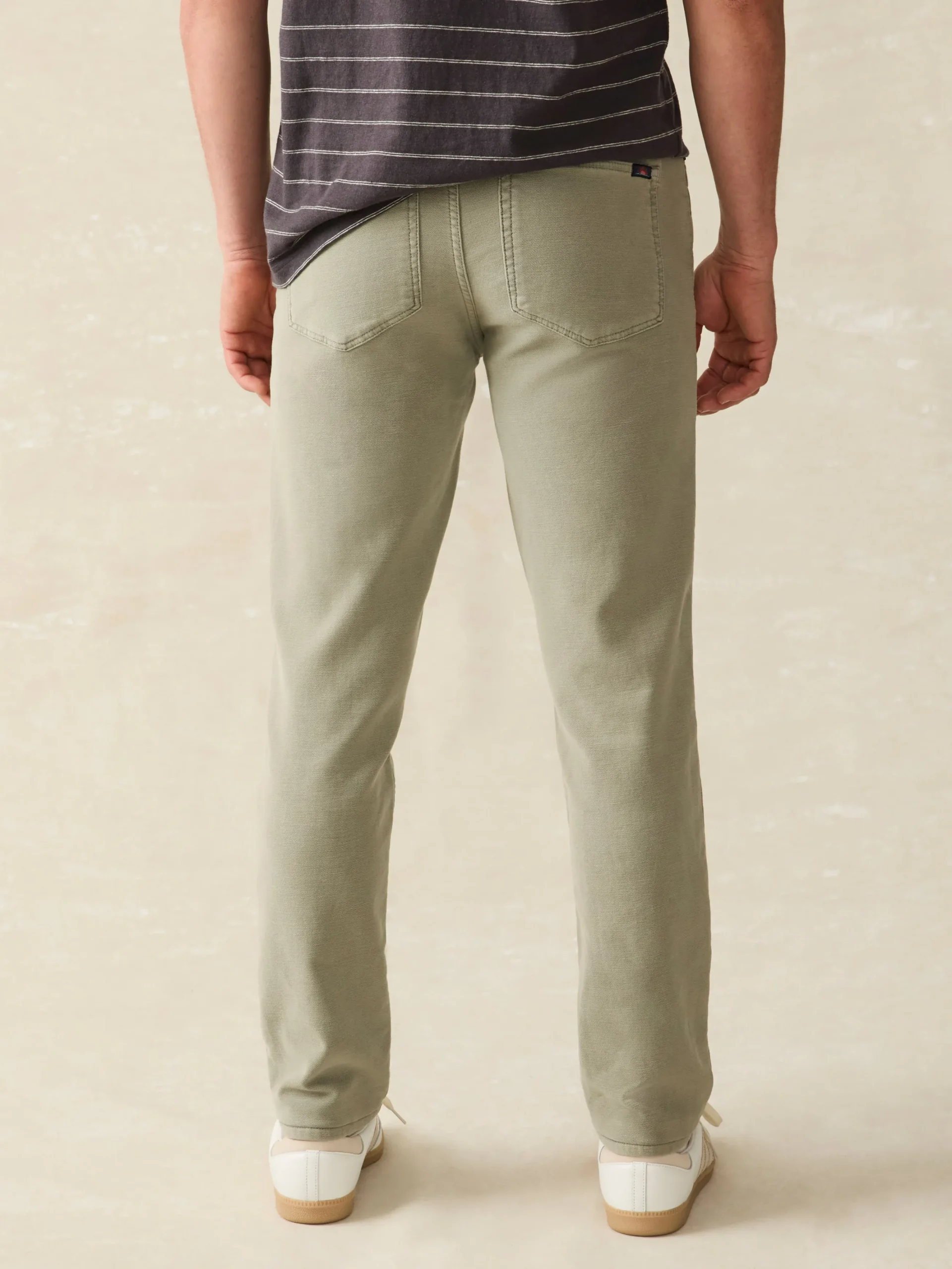 Faherty Brand Stretch Terry 5-Pocket Pant -