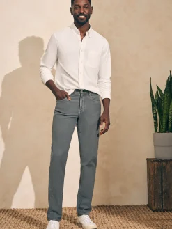 Faherty Brand Stretch Terry 5-Pocket Pant -