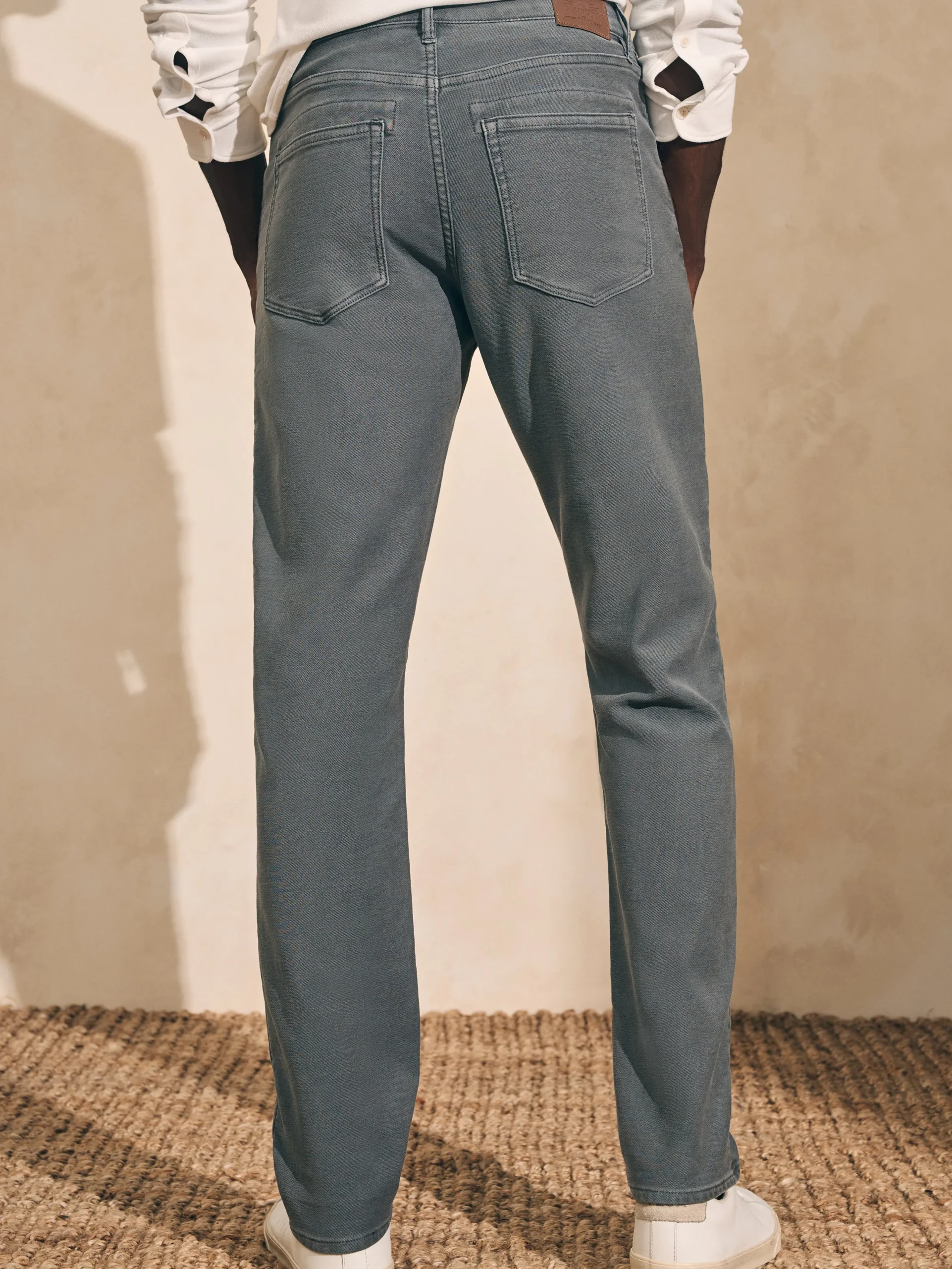 Faherty Brand Stretch Terry 5-Pocket Pant -