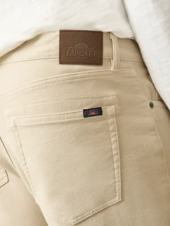 Faherty Brand Stretch Terry 5-Pocket Pant -