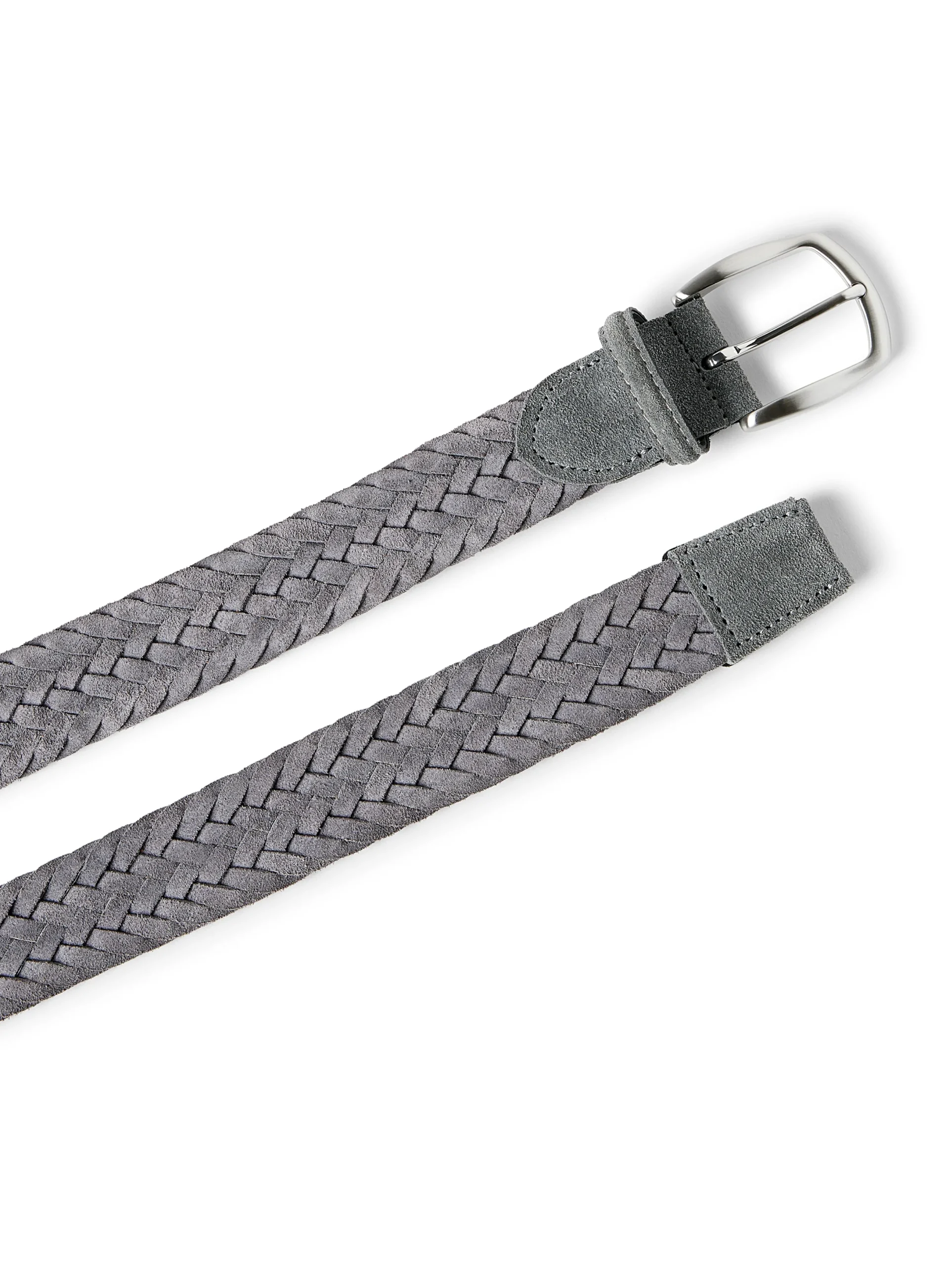 Faherty Brand Suede Woven Belt -