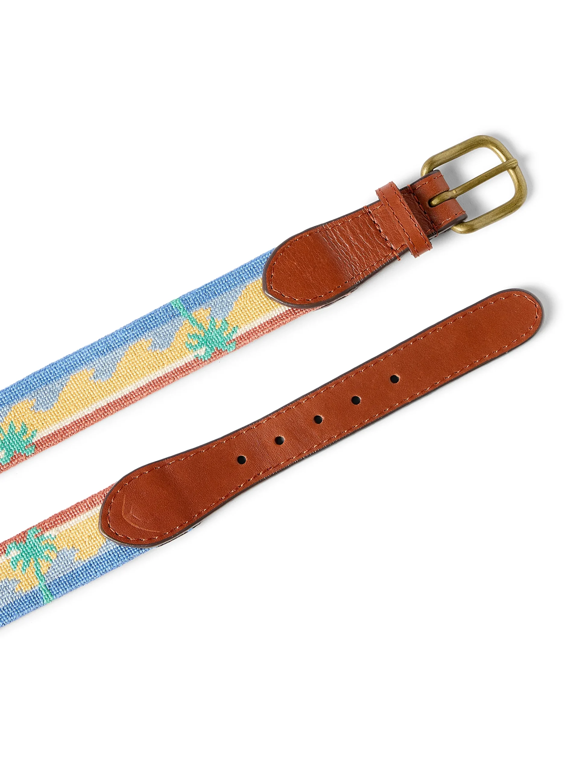 Faherty Brand s Embroidered Belt -