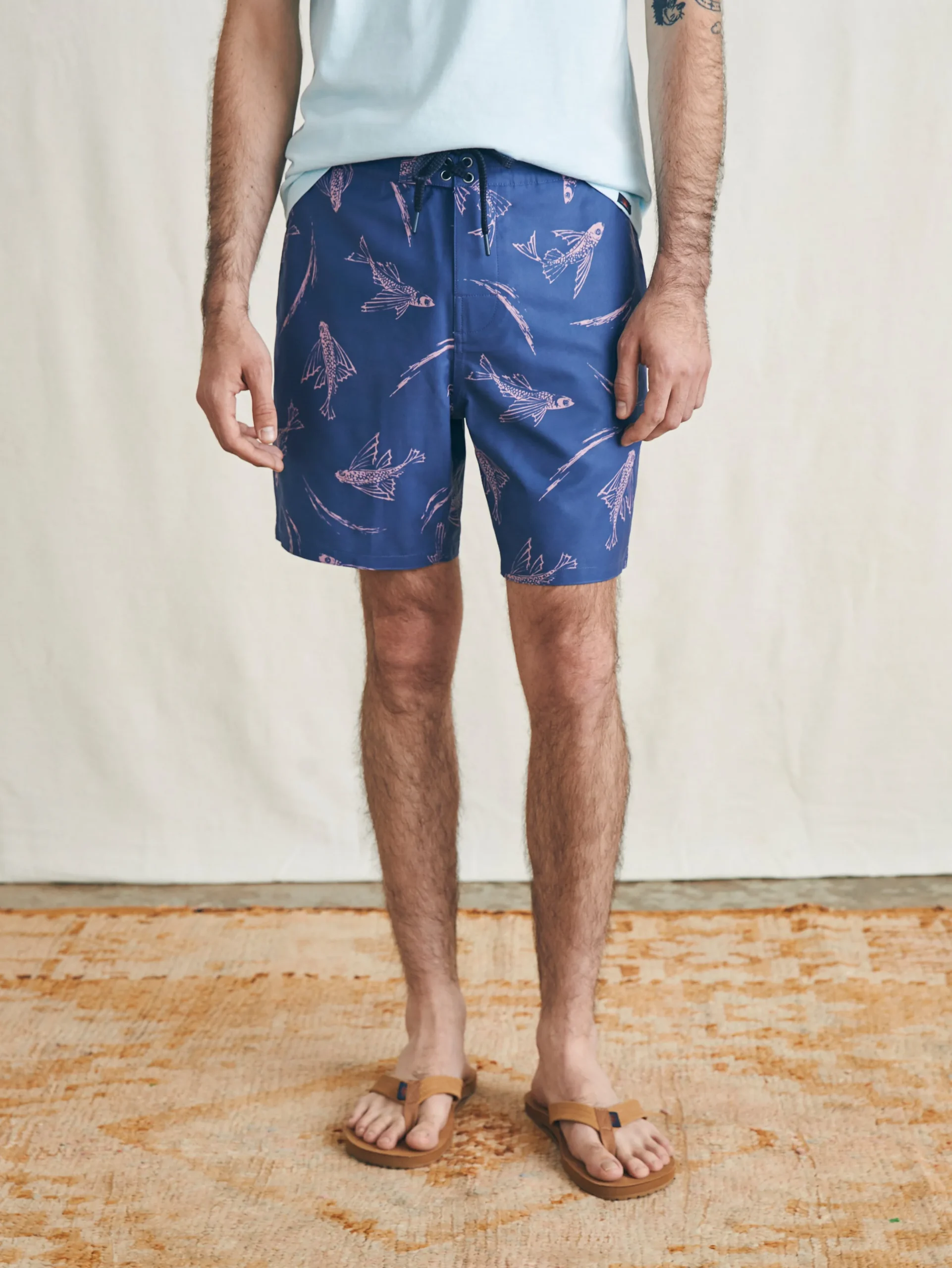 Faherty Brand Sunwashed Boardshort -