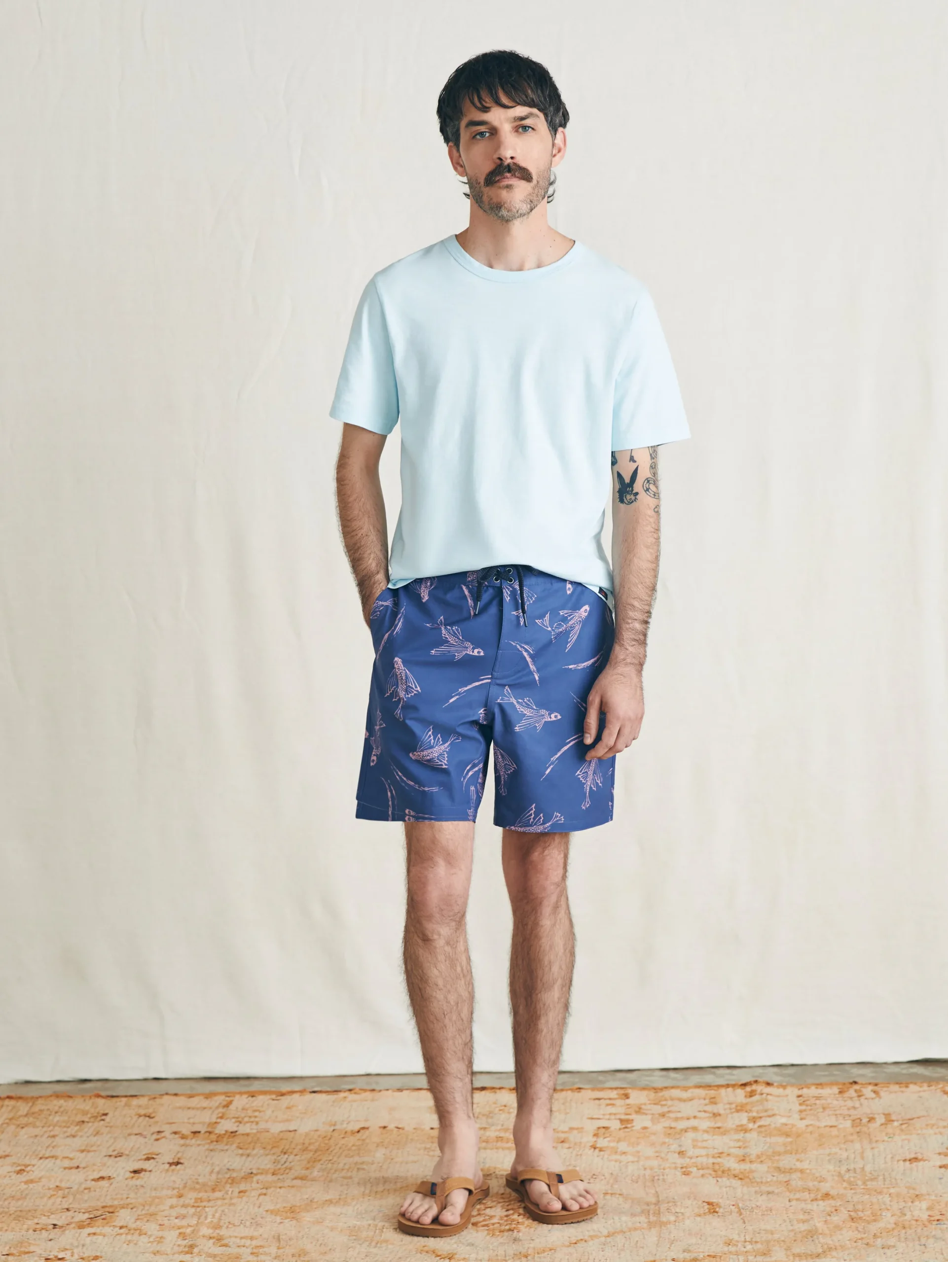 Faherty Brand Sunwashed Boardshort -